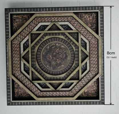 Fridge megnet of Panlong Caisson ceiling, similar to the celling in Balck Myth:Wukong