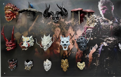 Fridge Megnet of Masks of Black Myth: Wukong (Just for pre-book)